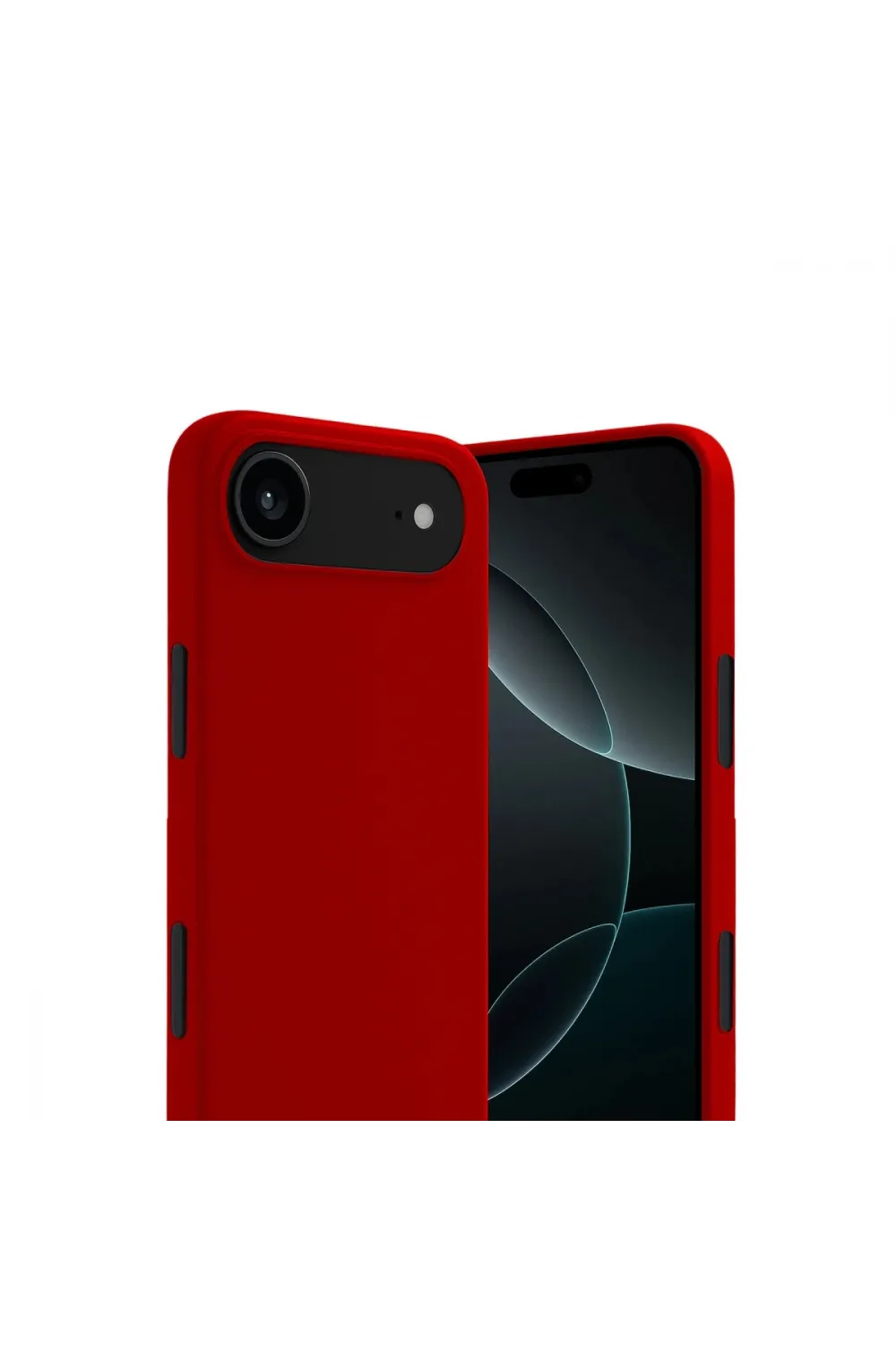 Apple İphone 17 Air First Silikon - Kırmızı