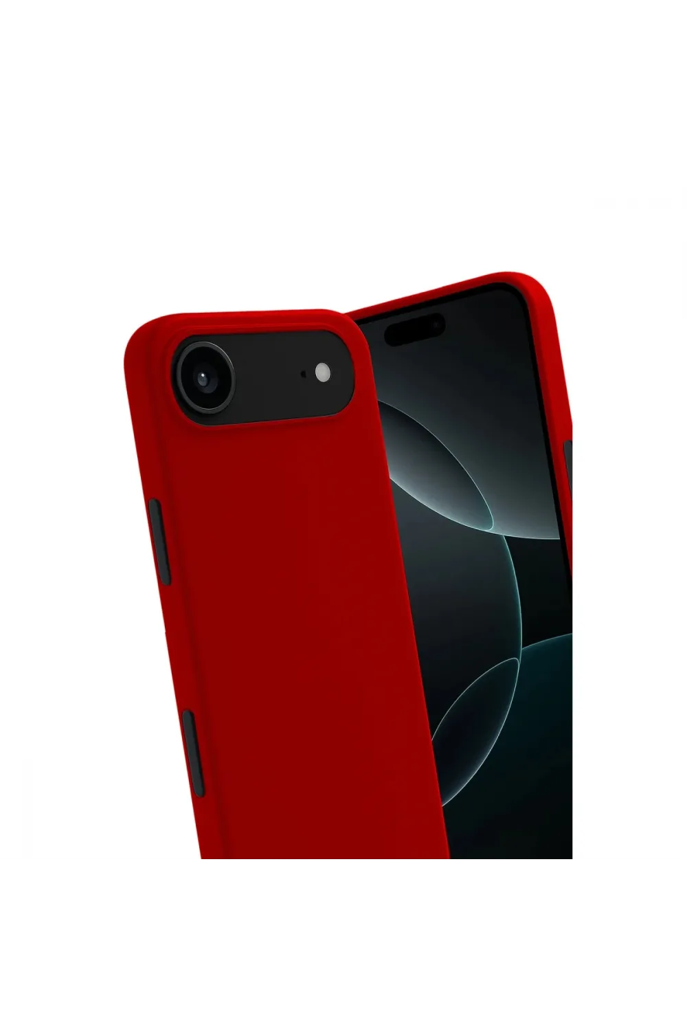 Apple İphone 17 Air First Silikon - Kırmızı
