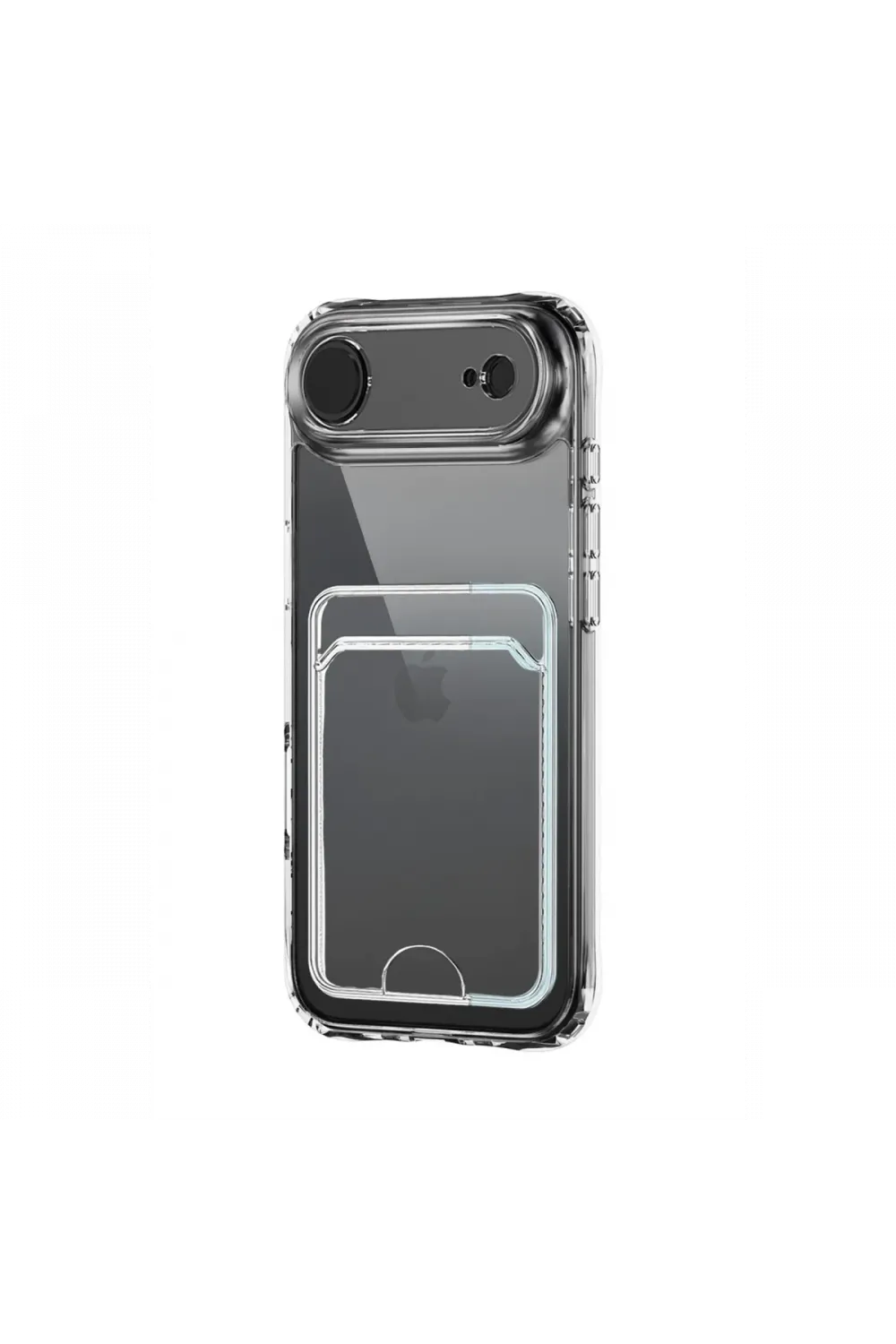 Apple iPhone 17 Air Kart Şeffaf Silikon - Şeffaf