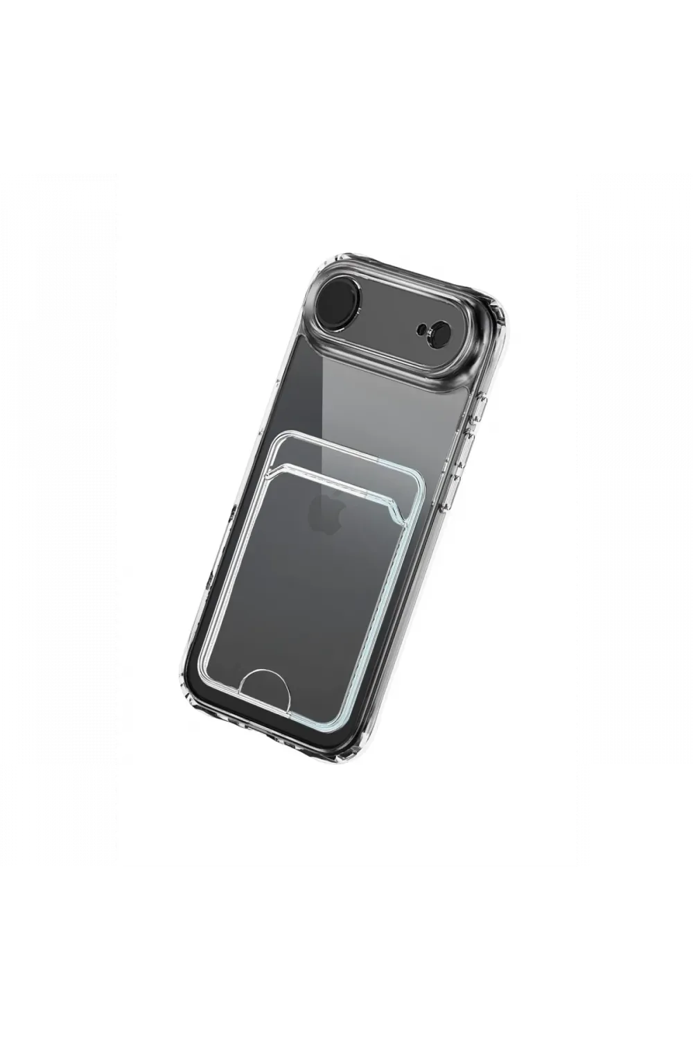 Apple iPhone 17 Air Kart Şeffaf Silikon - Şeffaf