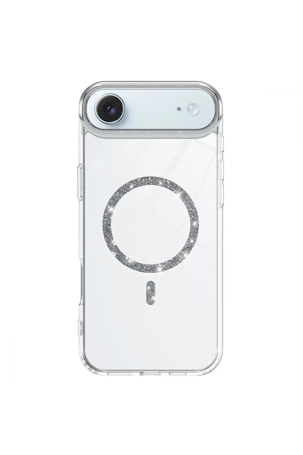 Apple İphone 17 Air Live Diamond Magsafe Kapak - Şeffaf