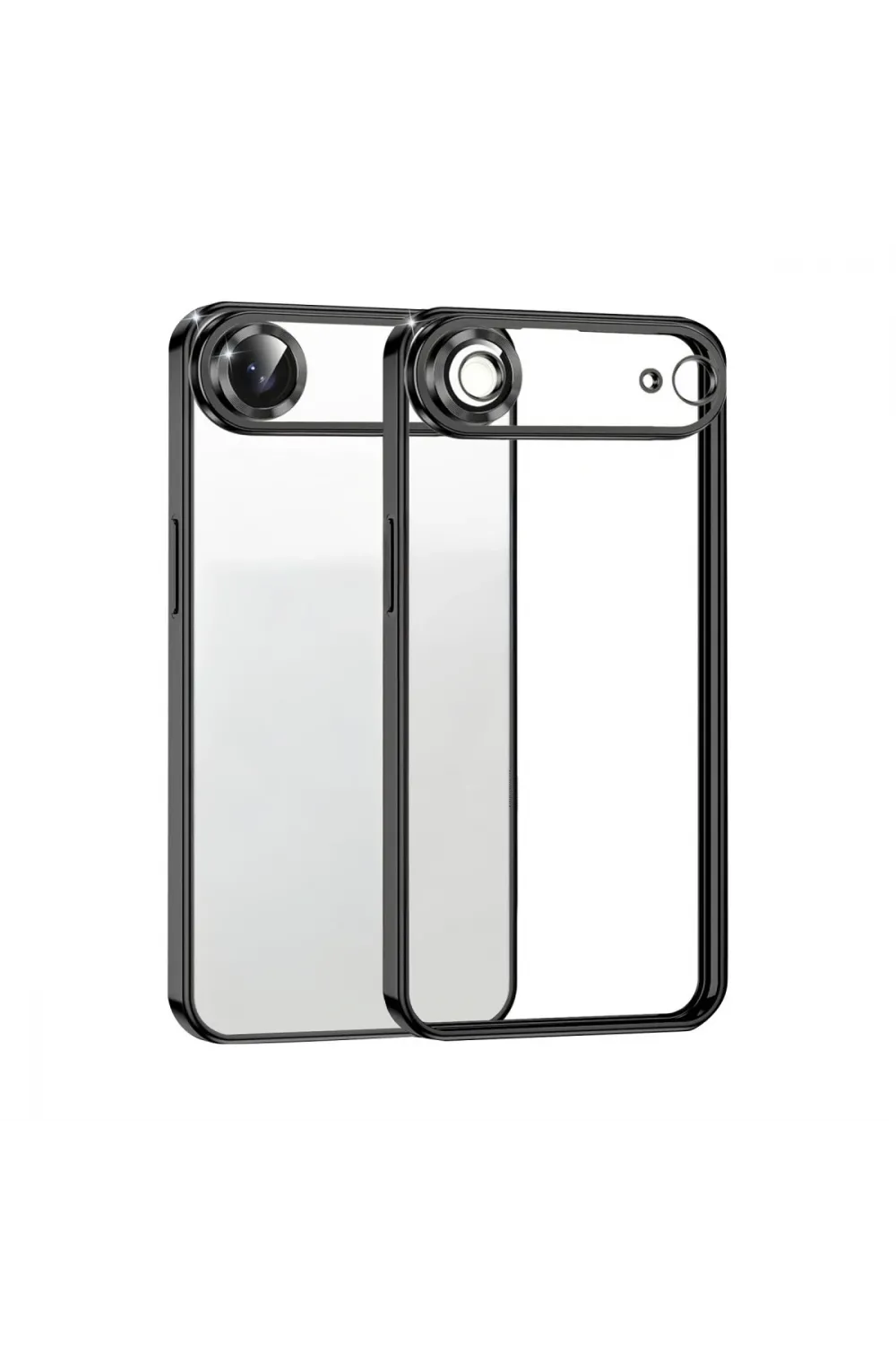Apple İphone 17 Air Razer Lensli Silikon - Siyah