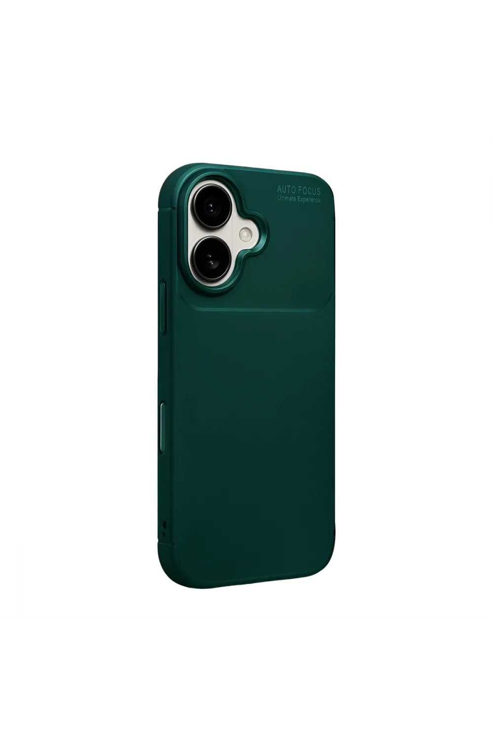 Apple İphone 17 Auto Focus Karbon Kapak - Koyu Yeşil