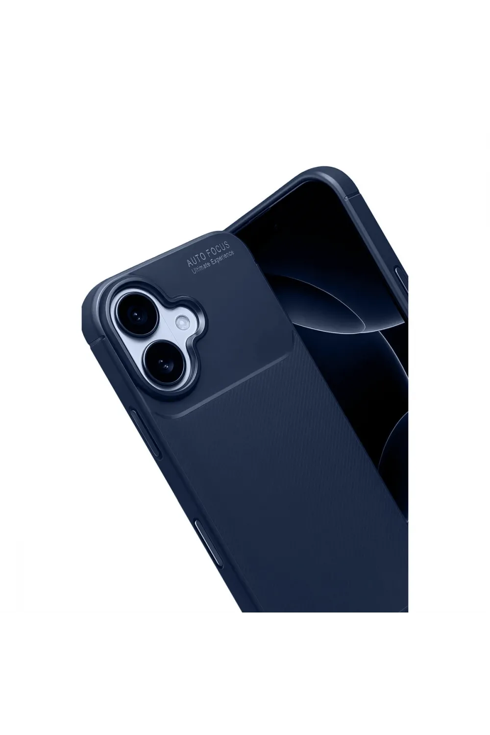 Apple İphone 17 Auto Focus Karbon Kapak - Lacivert