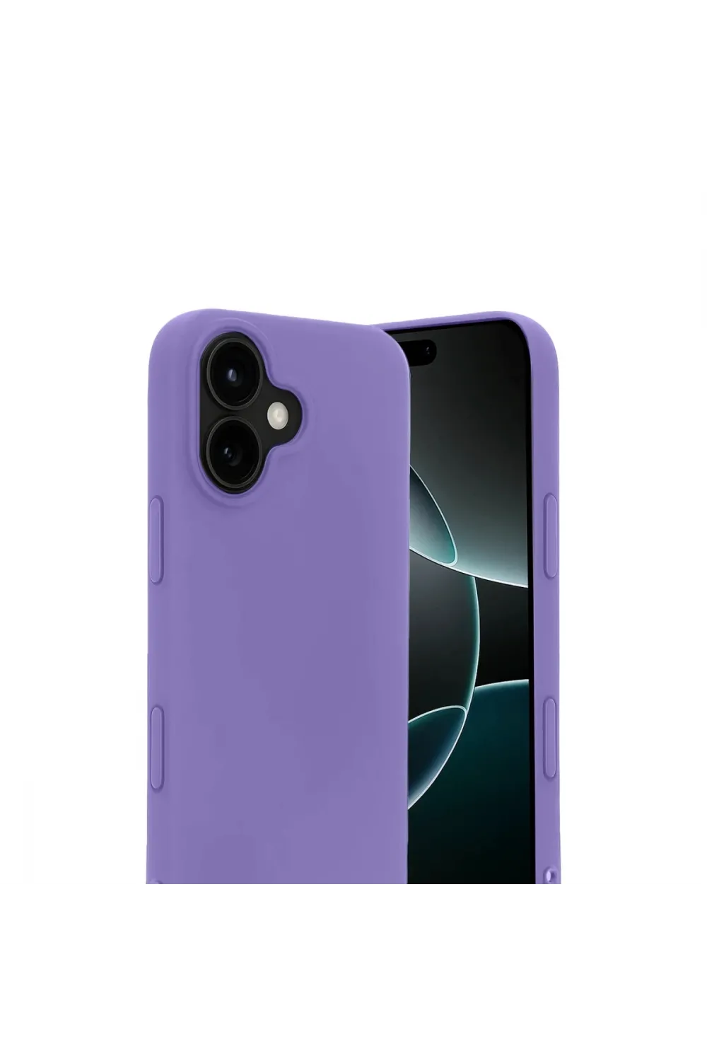Apple İphone 17 First Silikon - Lila