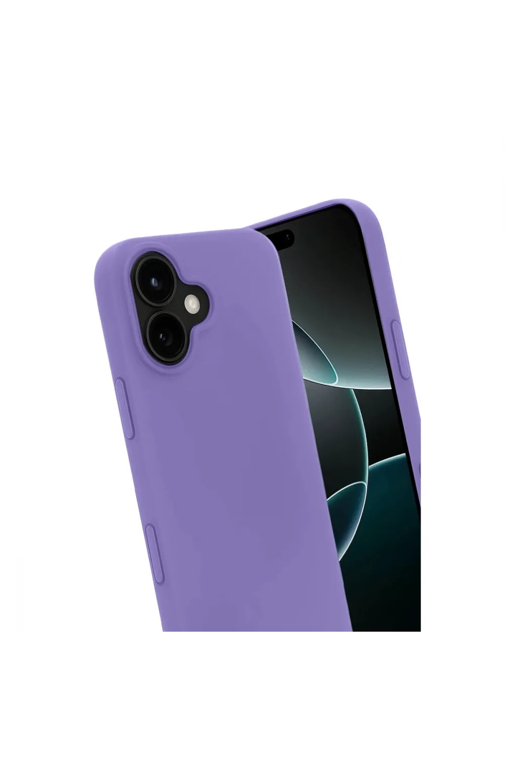 Apple İphone 17 First Silikon - Lila