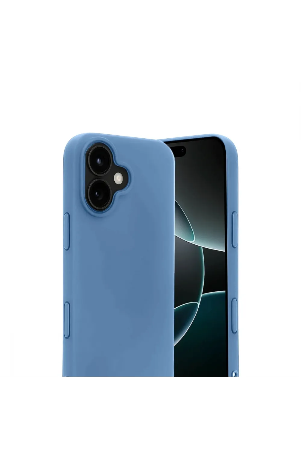 Apple İphone 17 First Silikon - Mavi