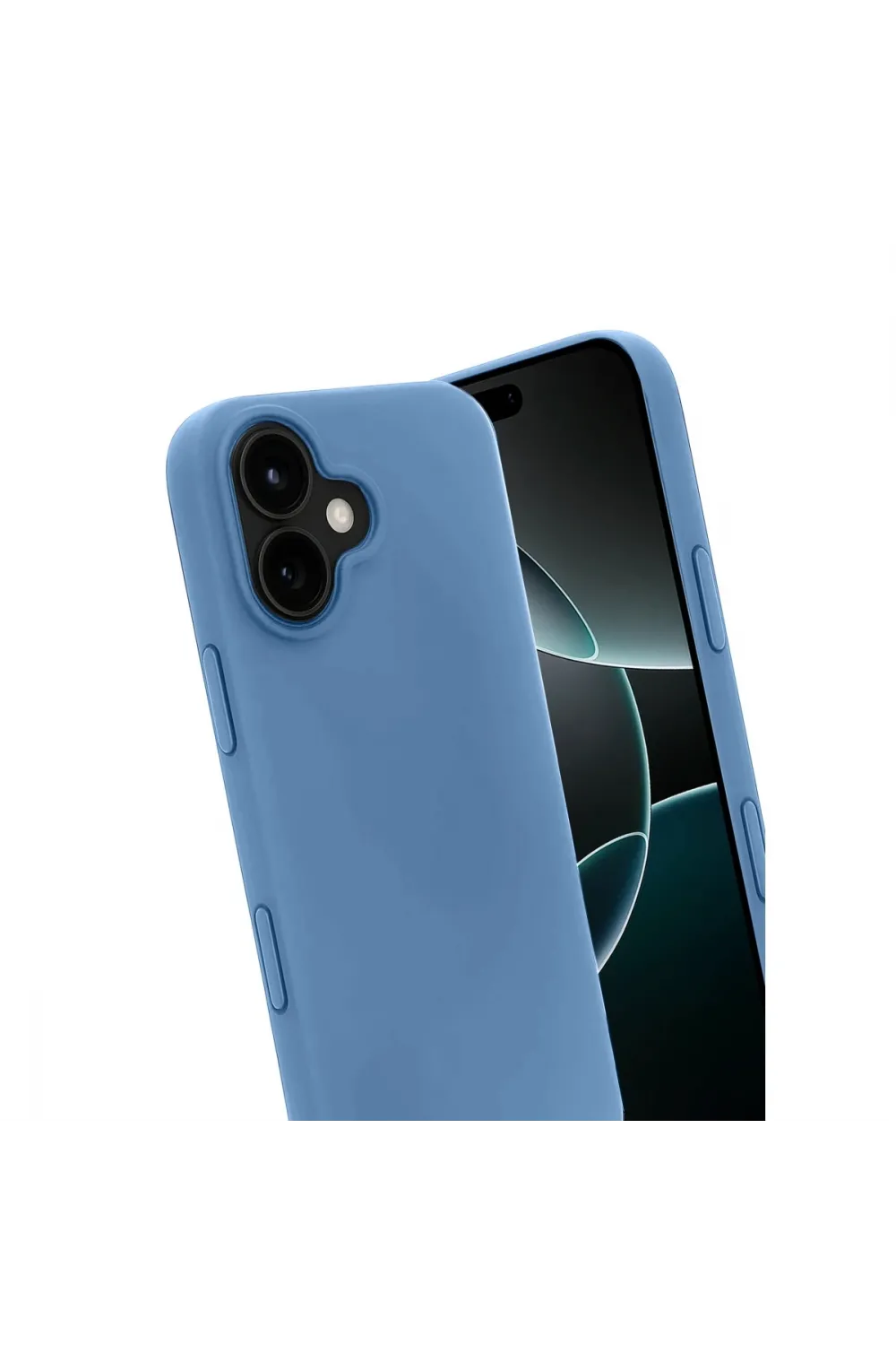 Apple İphone 17 First Silikon - Mavi
