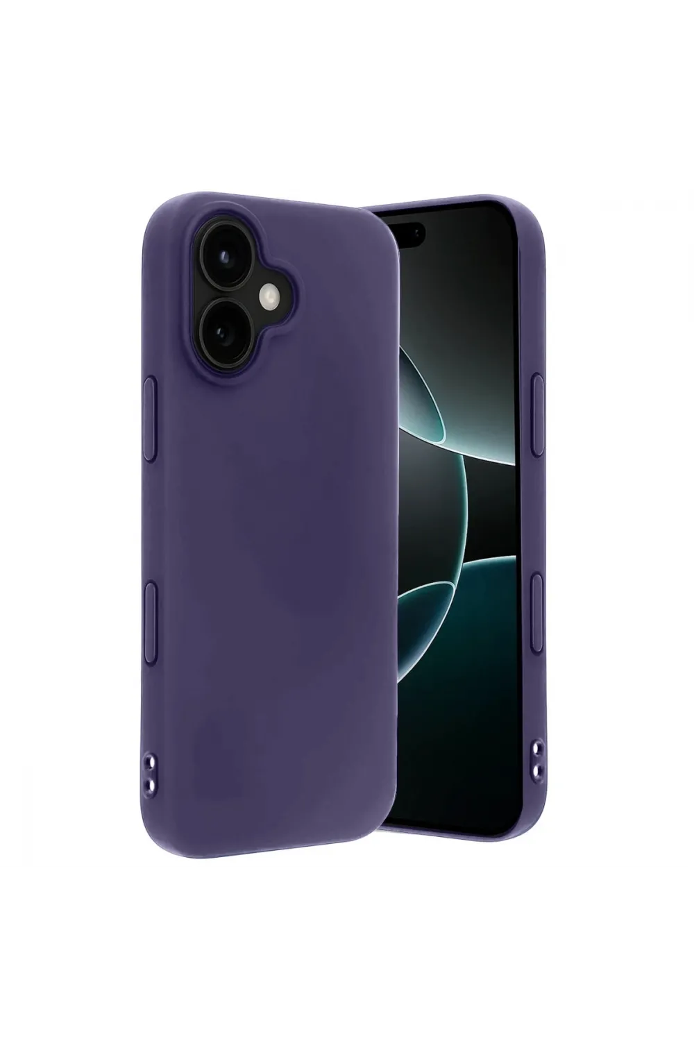 Apple İphone 17 First Silikon - Mürdüm