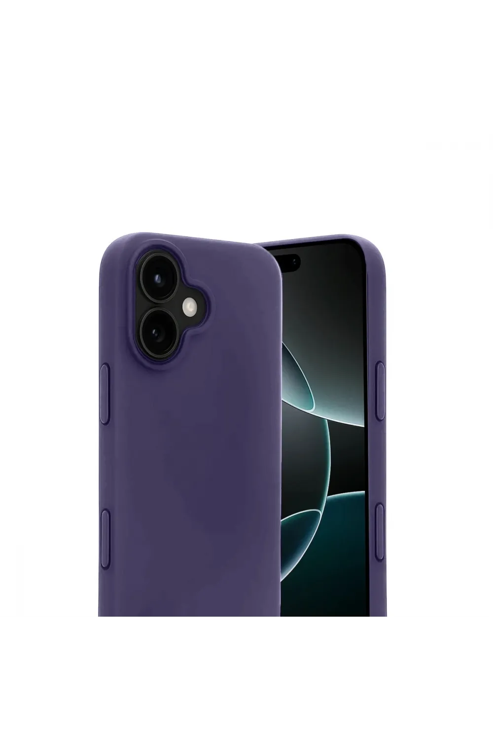 Apple İphone 17 First Silikon - Mürdüm