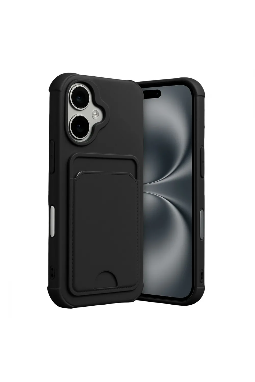 Apple İphone 17 Kelvin Kartvizitli Silikon - Siyah