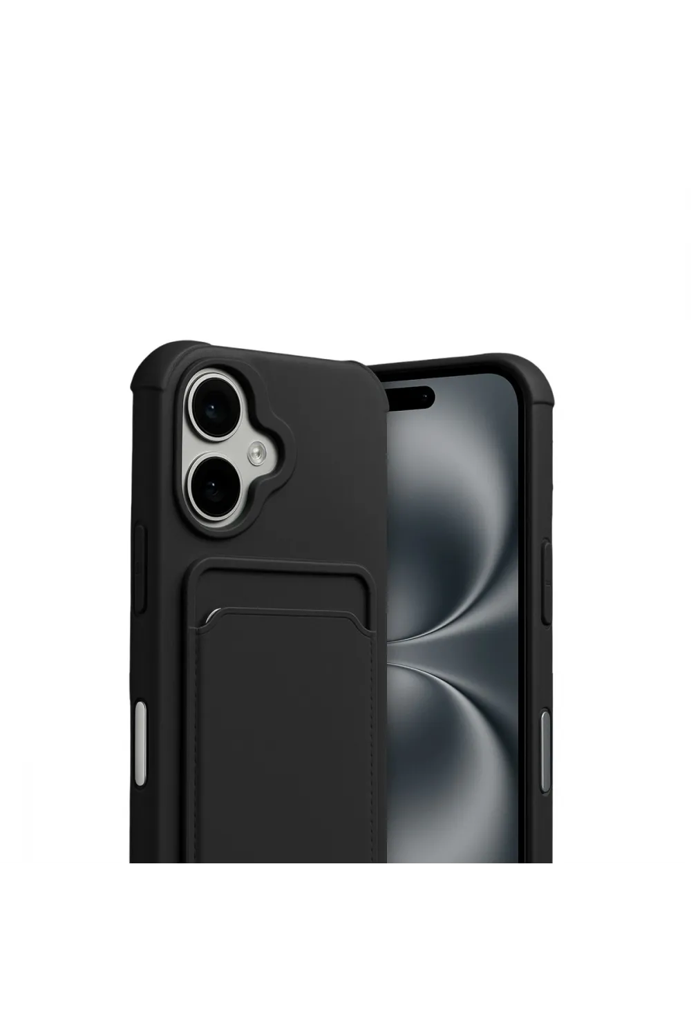 Apple İphone 17 Kelvin Kartvizitli Silikon - Siyah