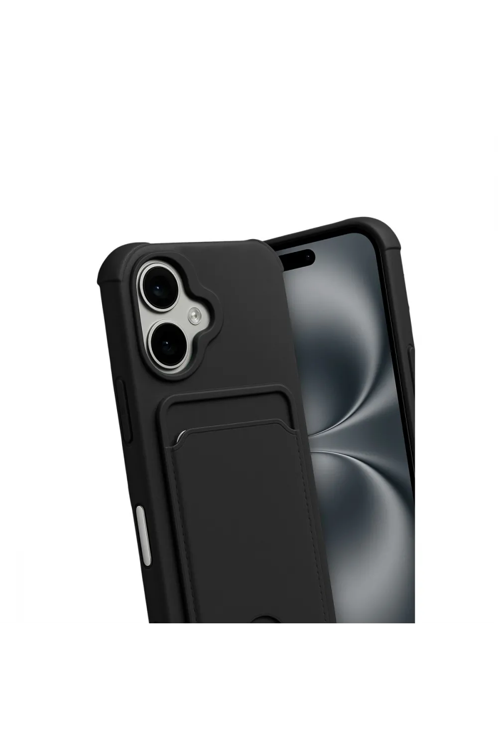 Apple İphone 17 Kelvin Kartvizitli Silikon - Siyah