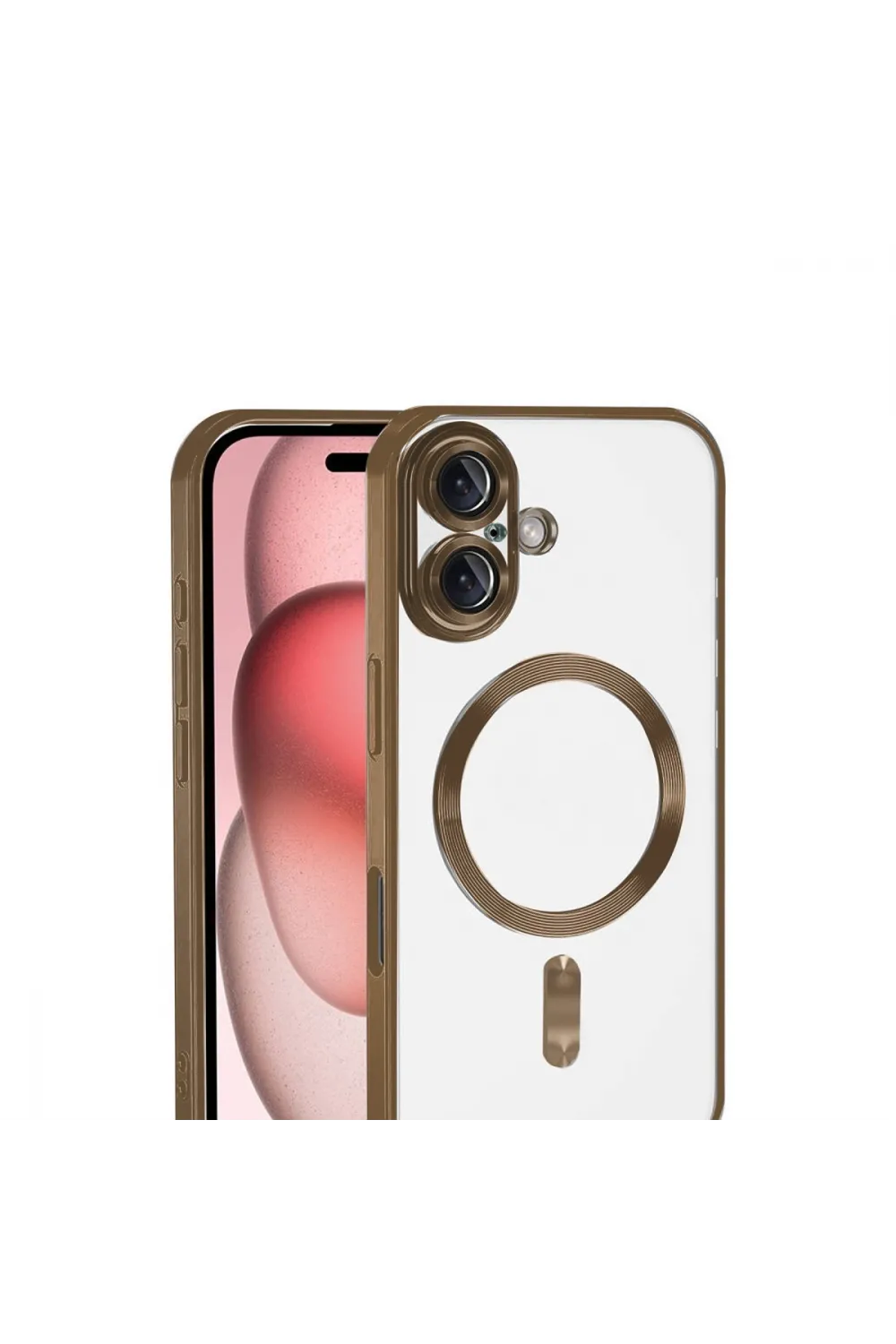 Apple İphone 17 Kross Magneticsafe Kapak - Çöl Titanyum