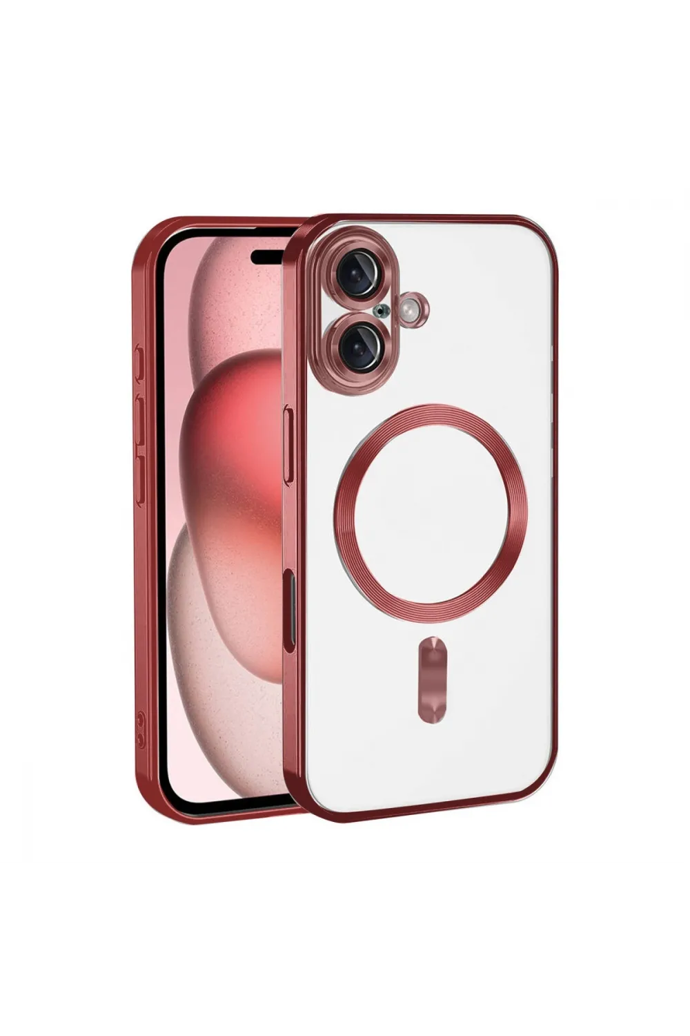 Apple İphone 17 Kross Magneticsafe Kapak - Kırmızı