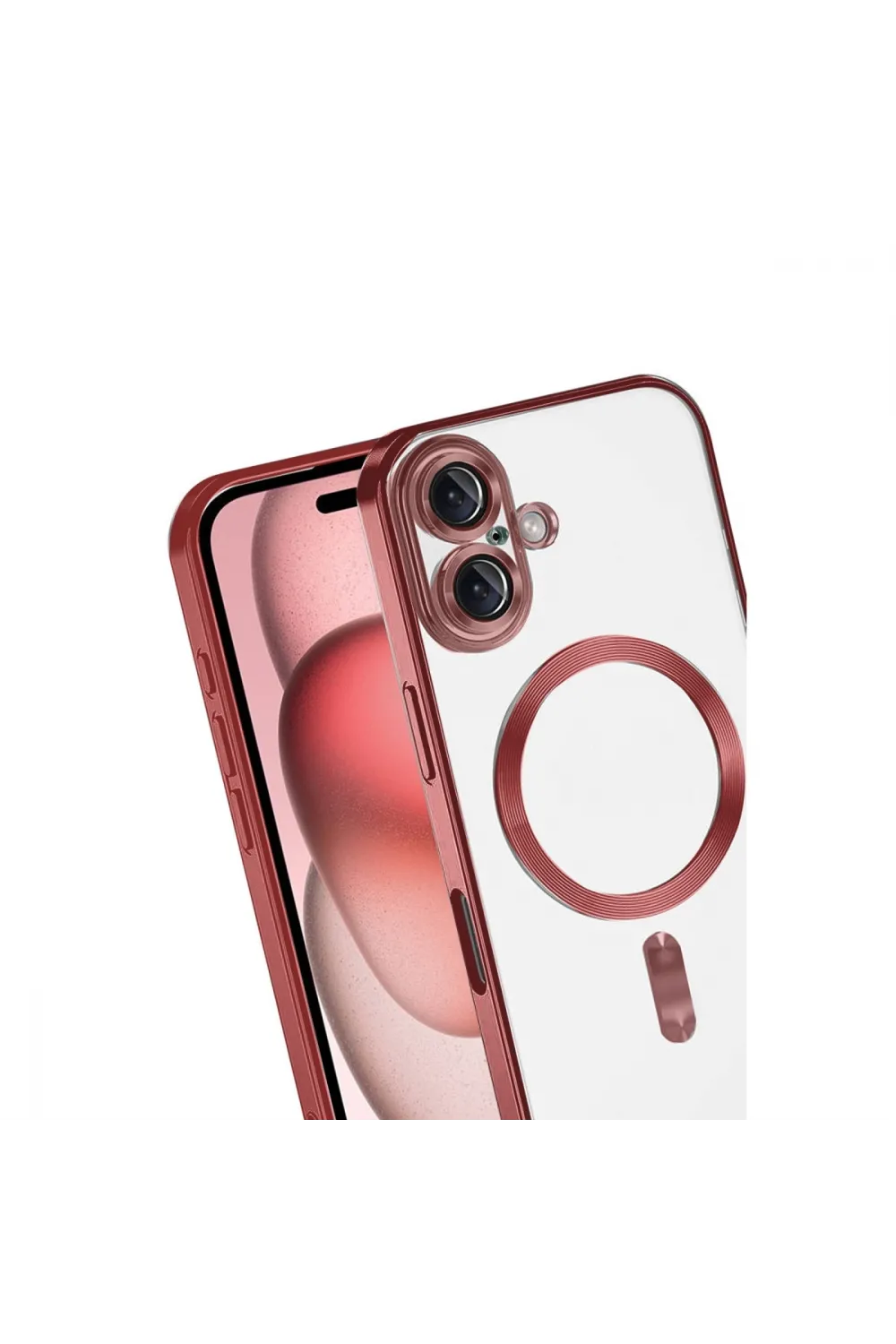 Apple İphone 17 Kross Magneticsafe Kapak - Kırmızı