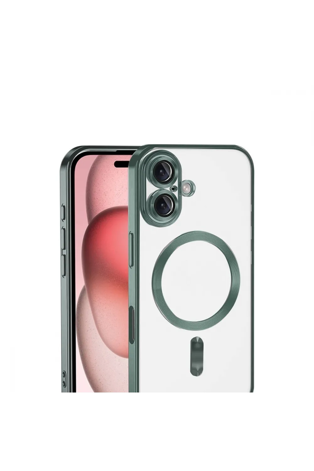Apple İphone 17 Kross Magneticsafe Kapak - Koyu Yeşil