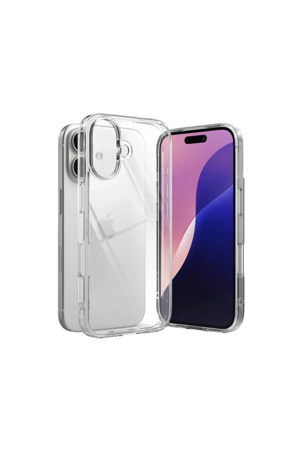 Apple İphone 17 Lüx Şeffaf Silikon - Şeffaf