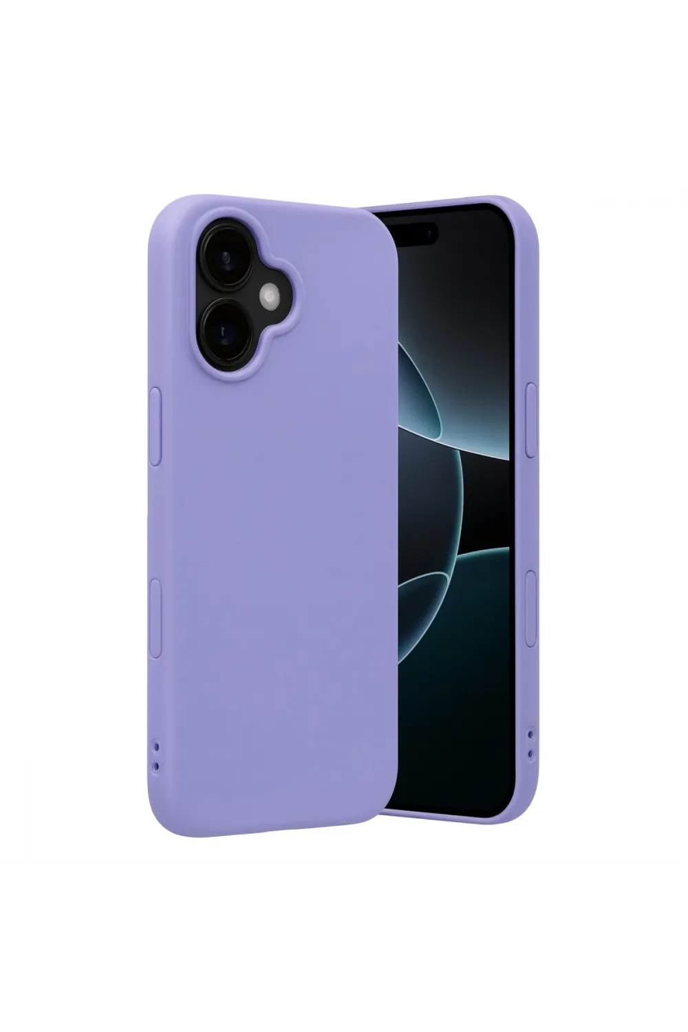 Apple İphone 17 Nano İçi Kadife Silikon - Lila
