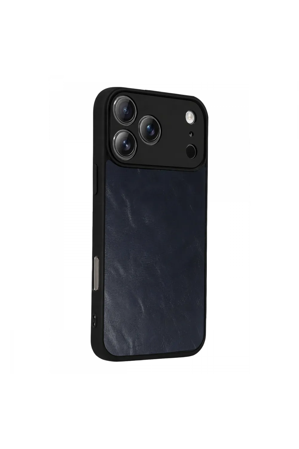 Apple İphone 17 Pro Aras Deri Kapak - Lacivert