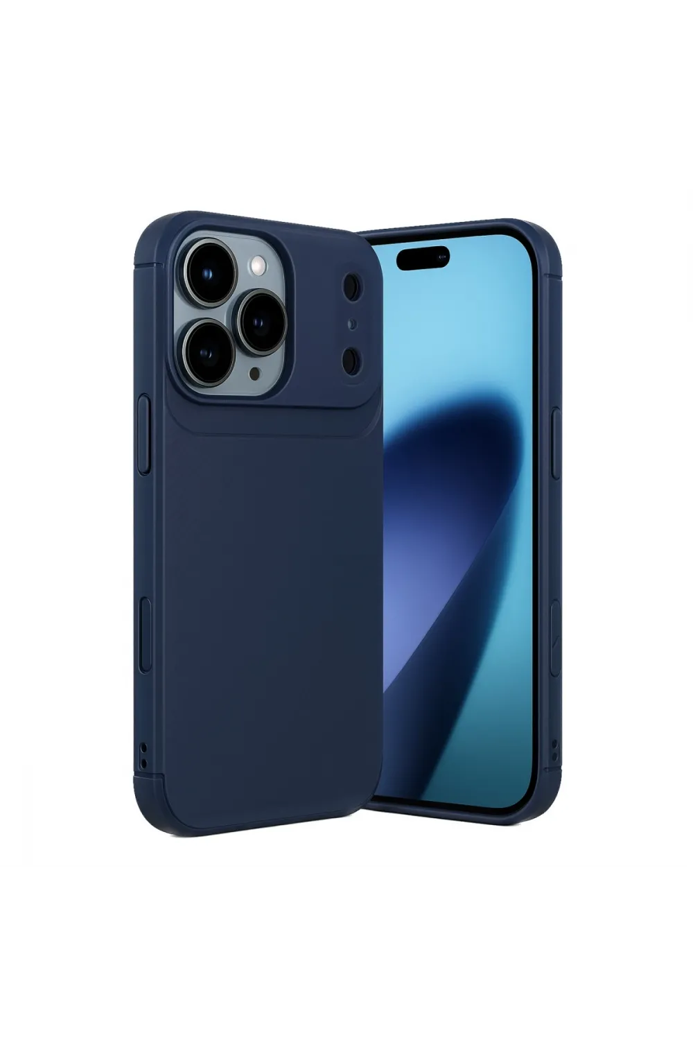 Apple İphone 17 Pro Auto Focus Karbon Kapak - Lacivert