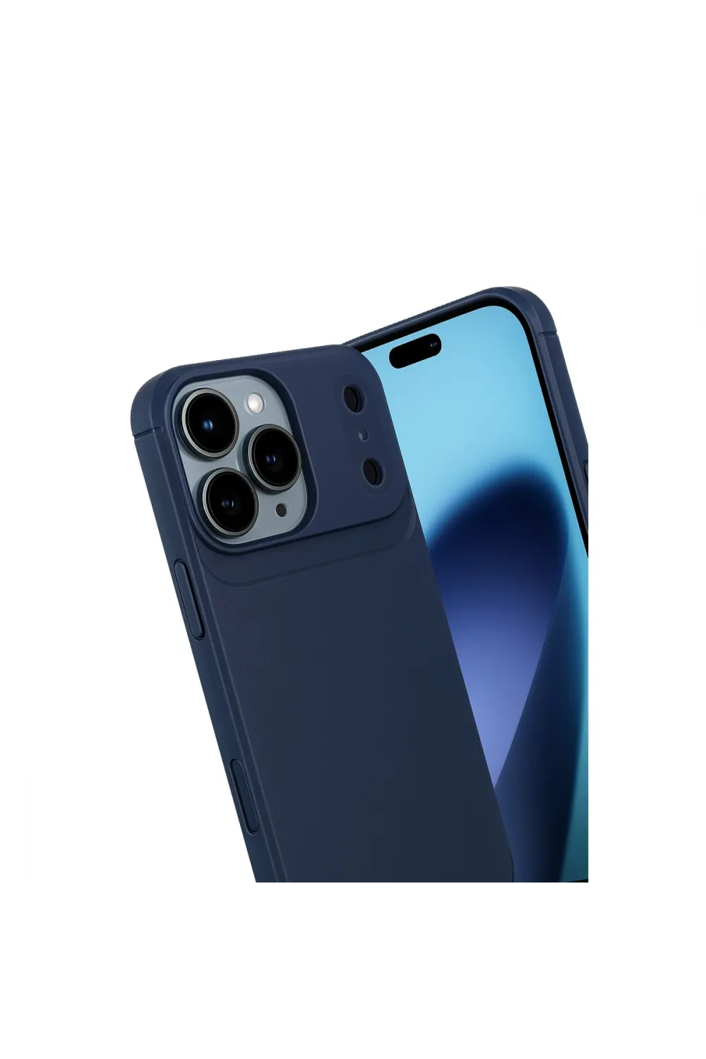 Apple İphone 17 Pro Auto Focus Karbon Kapak - Lacivert