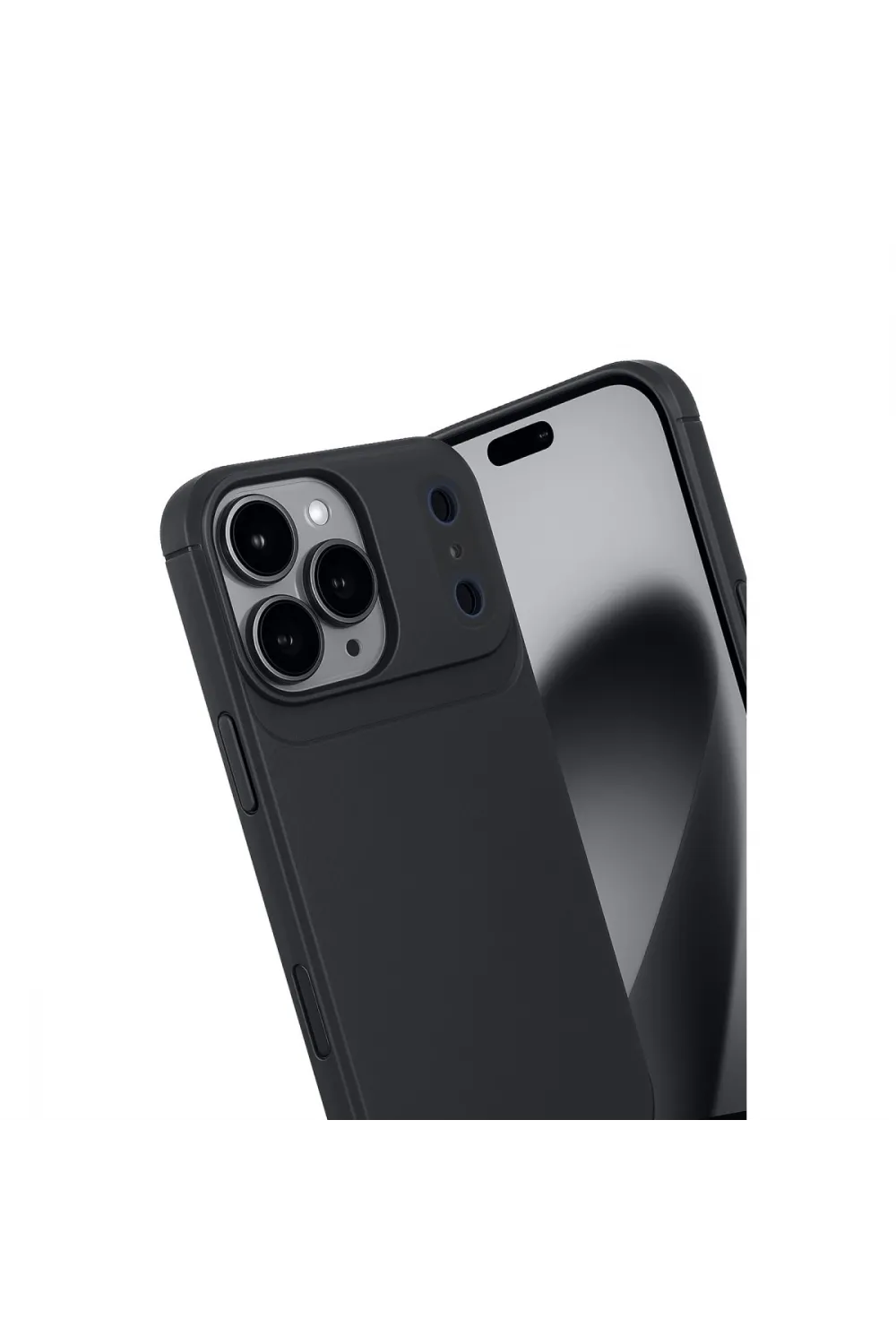Apple İphone 17 Pro Auto Focus Karbon Kapak - Siyah