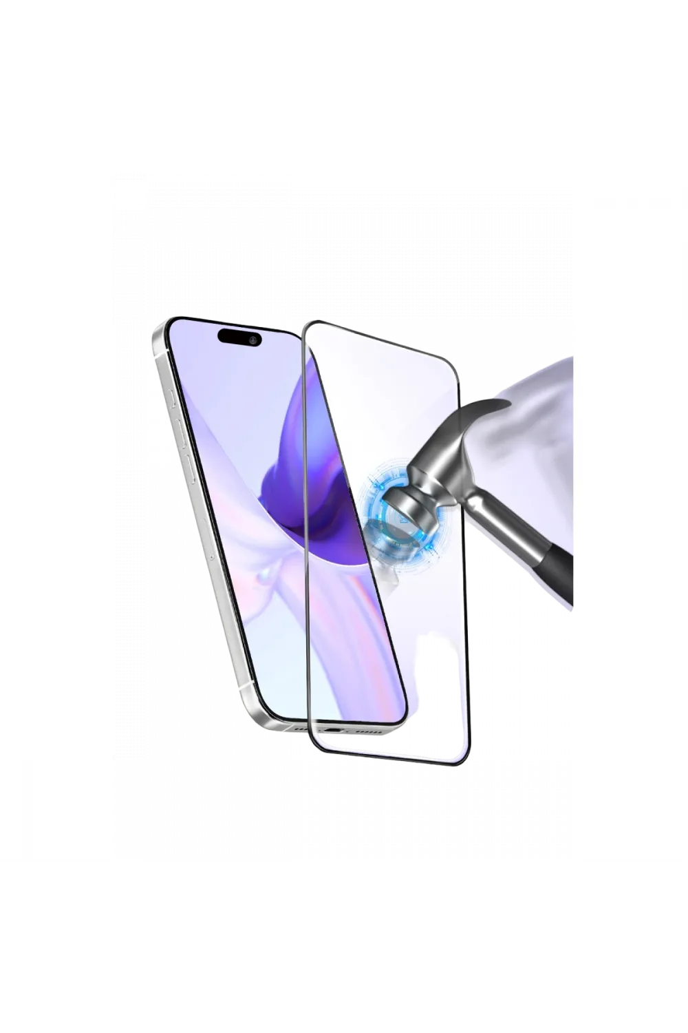 Apple İphone 17 Pro Bilvis 3d Cam Ekran Koruyucu - Siyah