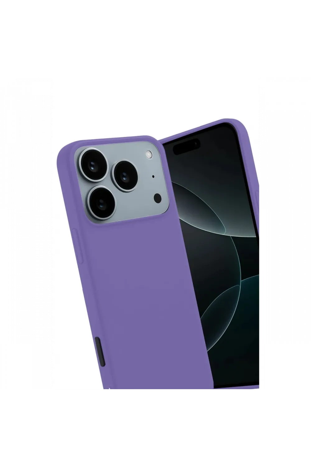 Apple iPhone 17 Pro First Silikon - Lila