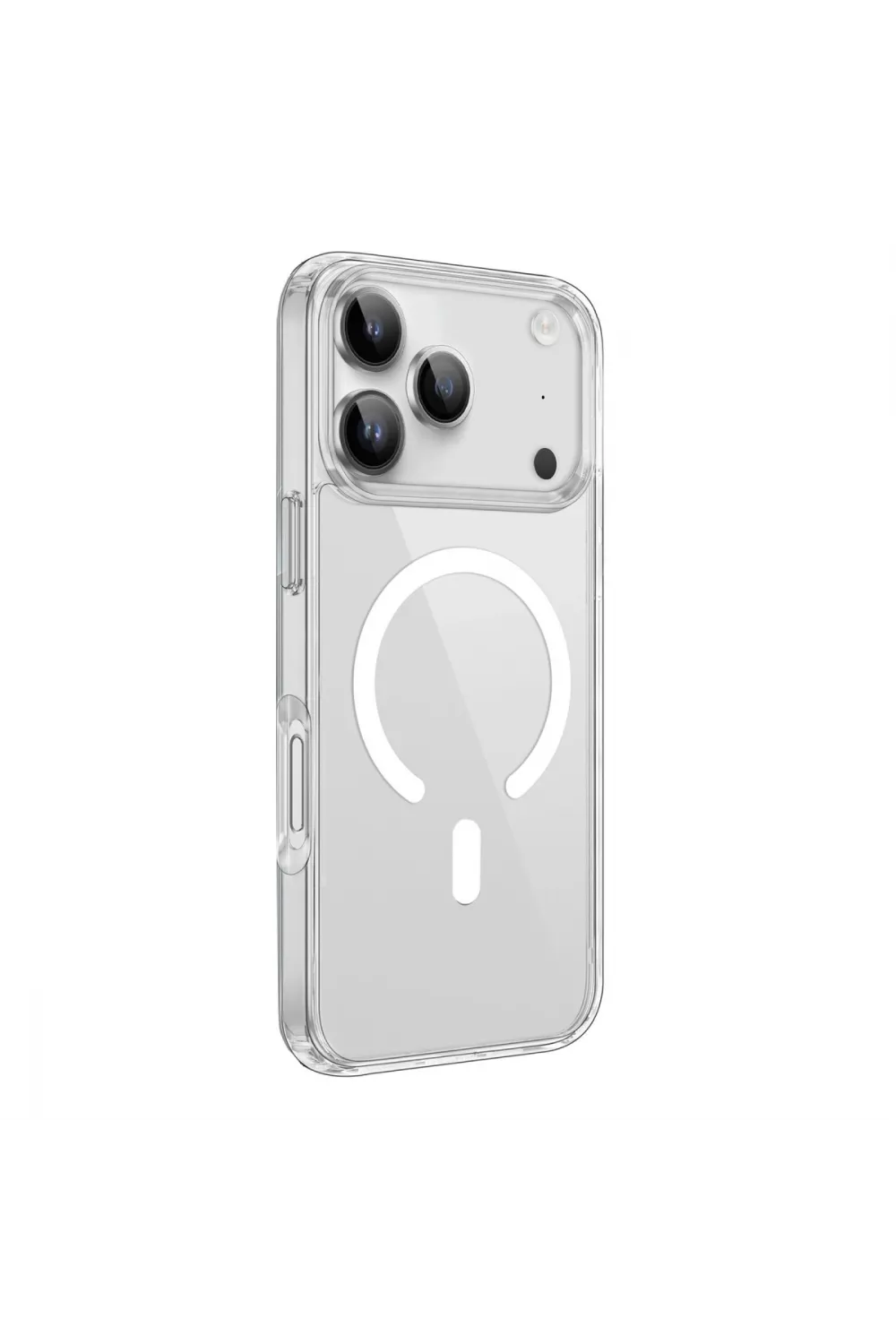 Apple İphone 17 Pro Kılıf Pc Real Magsafe Kapak - Şeffaf