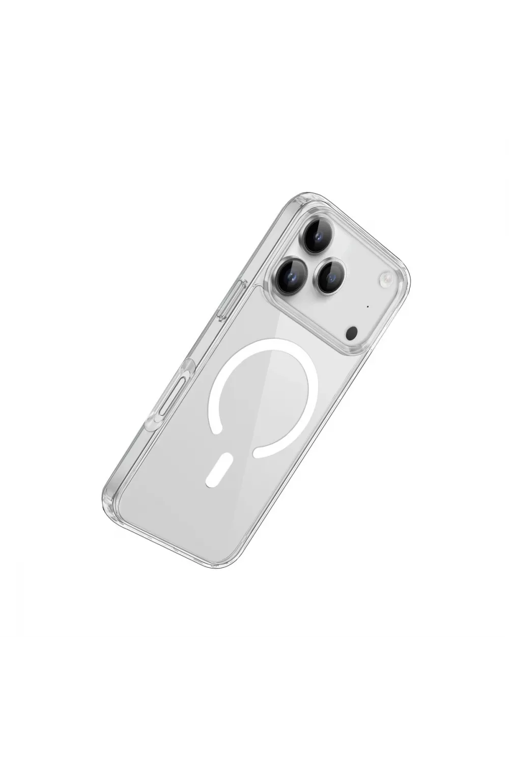 Apple İphone 17 Pro Kılıf Pc Real Magsafe Kapak - Şeffaf