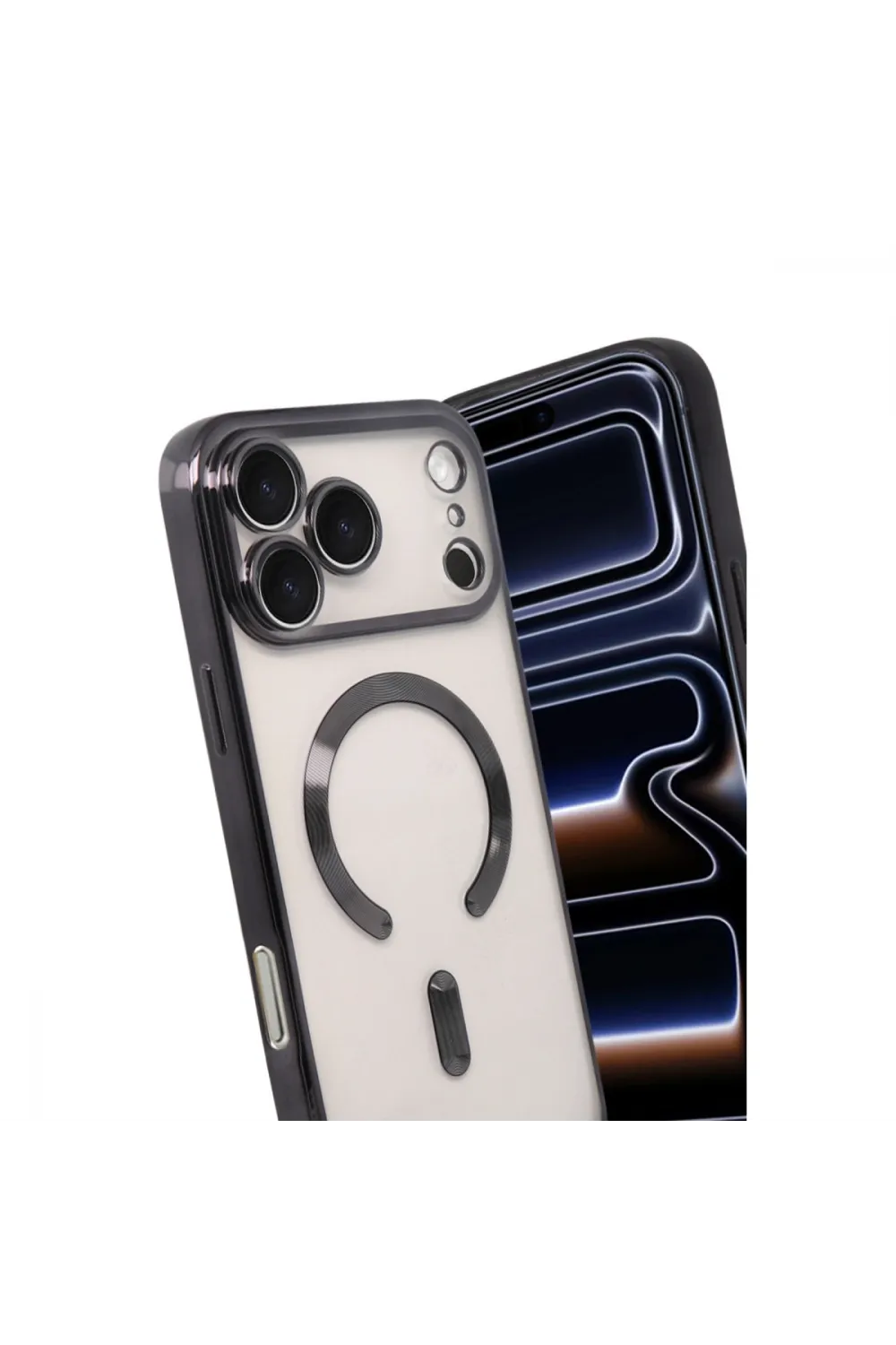 Apple İphone 17 Pro Kross Magneticsafe Kapak - Siyah