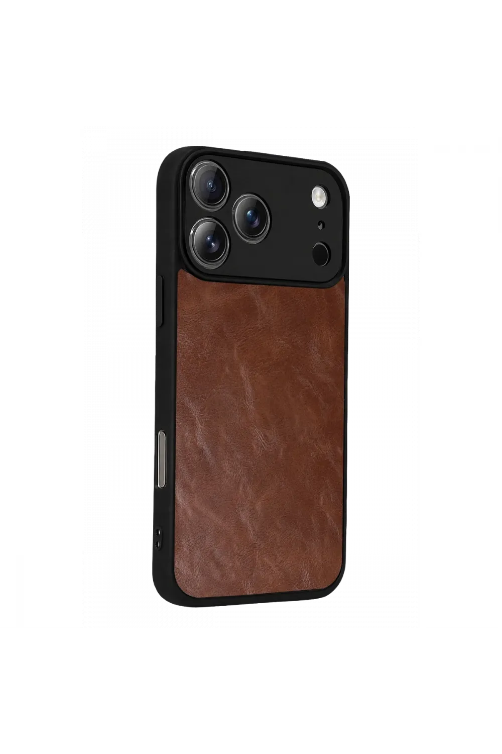 Apple İphone 17 Pro Max Aras Deri Kapak - Taba