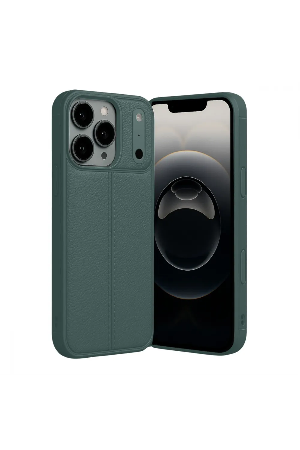 Apple İphone 17 Pro Max Auto Focus Kapak - Koyu Yeşil