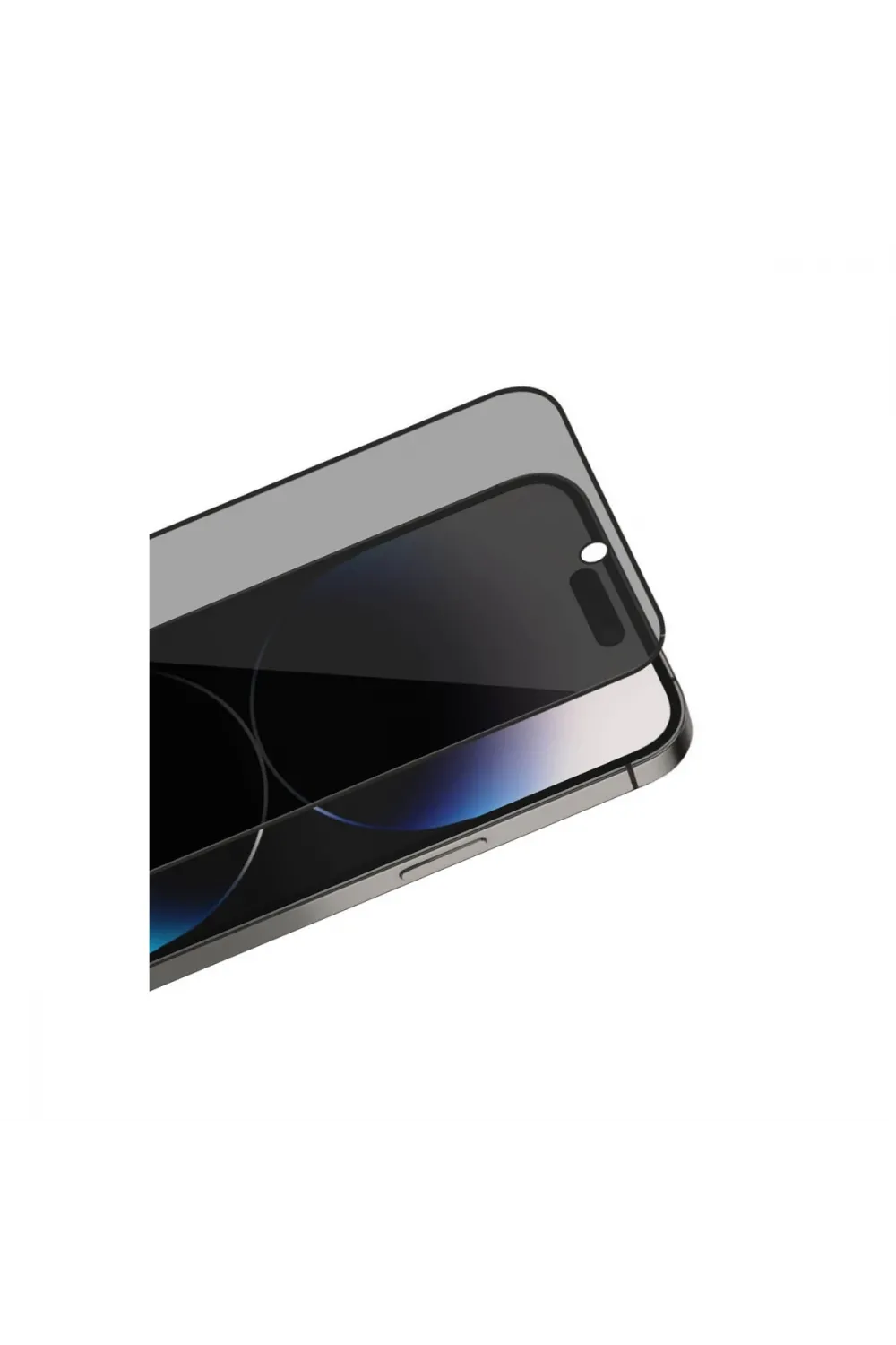 Apple İphone 17 Pro Max Bilvis 3x Ar Hayalet Cam Ekran Koruyucu - Siyah