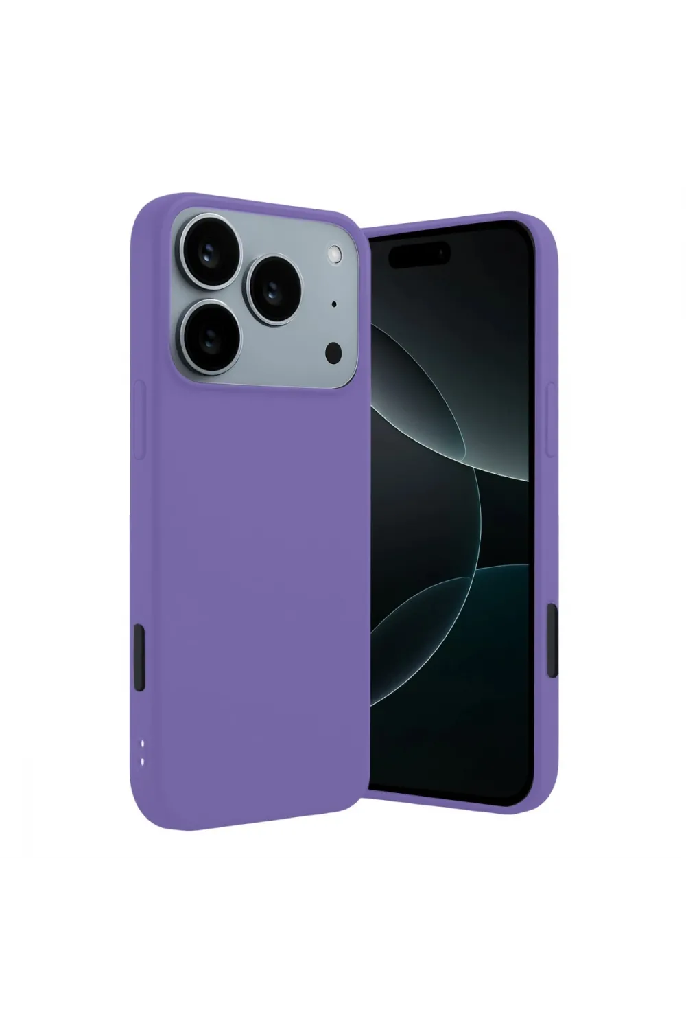 Apple İphone 17 Pro Max First Silikon - Lila