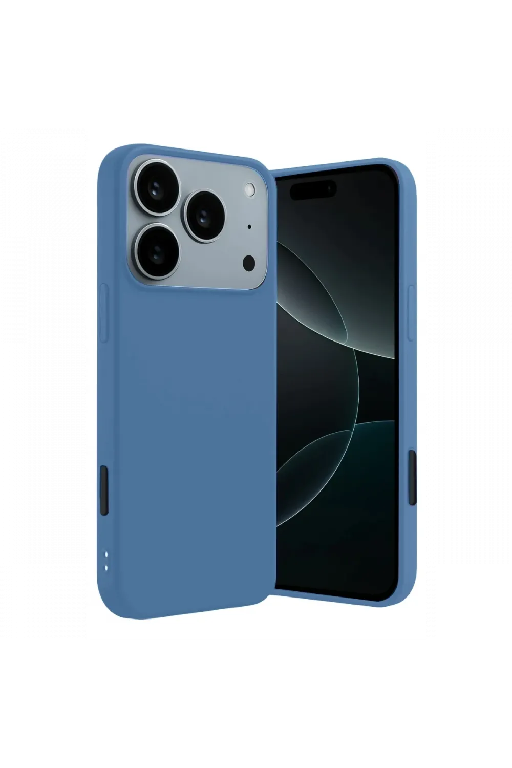 Apple iPhone 17 Pro Max First Silikon - Mavi