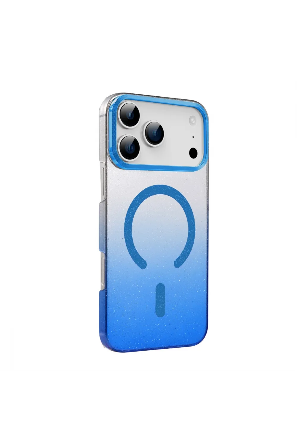 Apple İphone 17 Pro Max Glossy Magsafe Kapak - Mavi