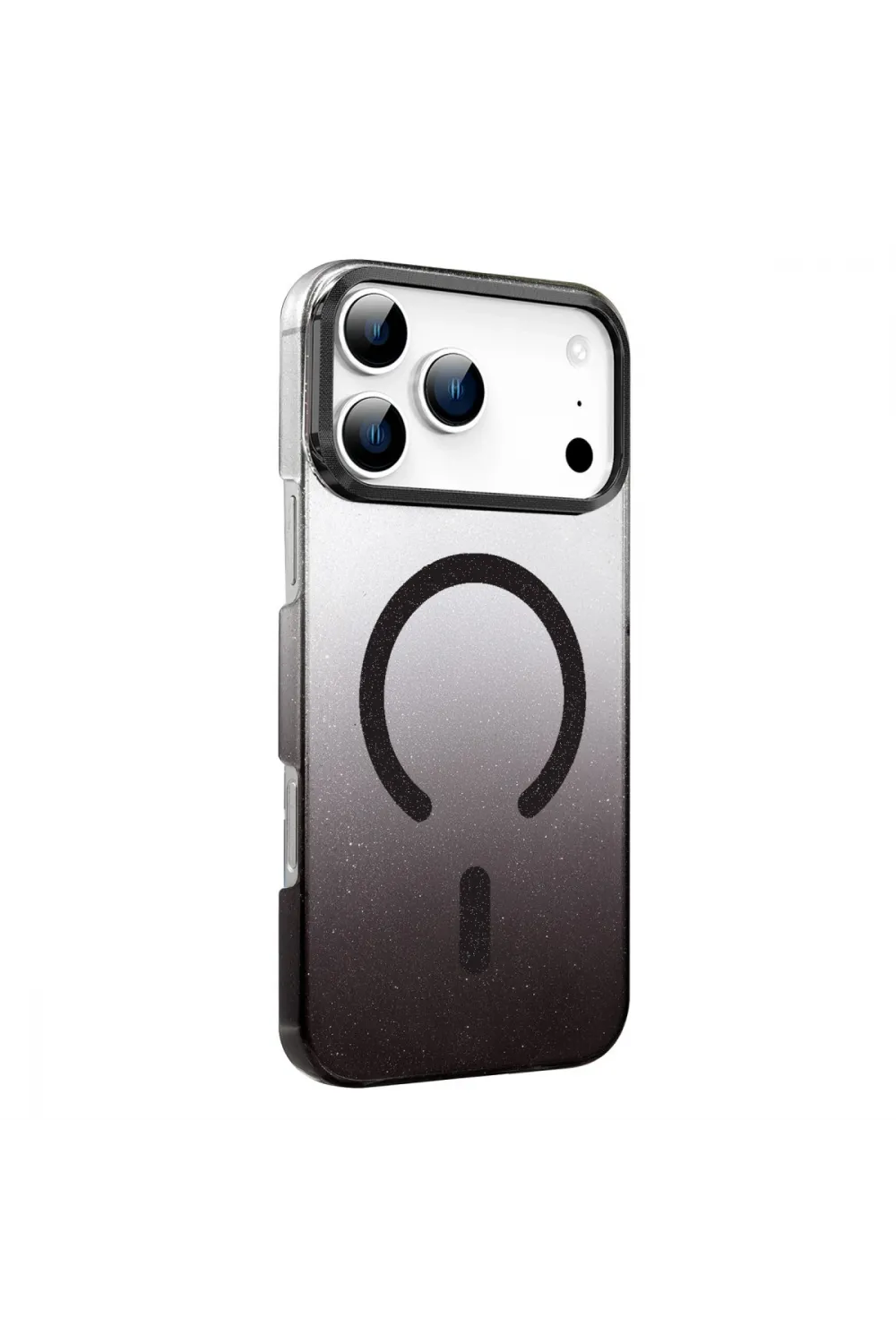 Apple İphone 17 Pro Max Glossy Magsafe Kapak - Siyah