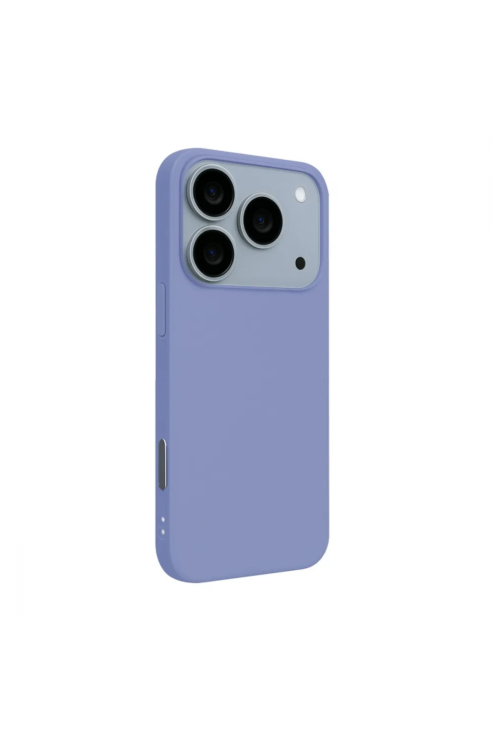 Apple İphone 17 Pro Max Nano İçi Kadife Silikon - Lila
