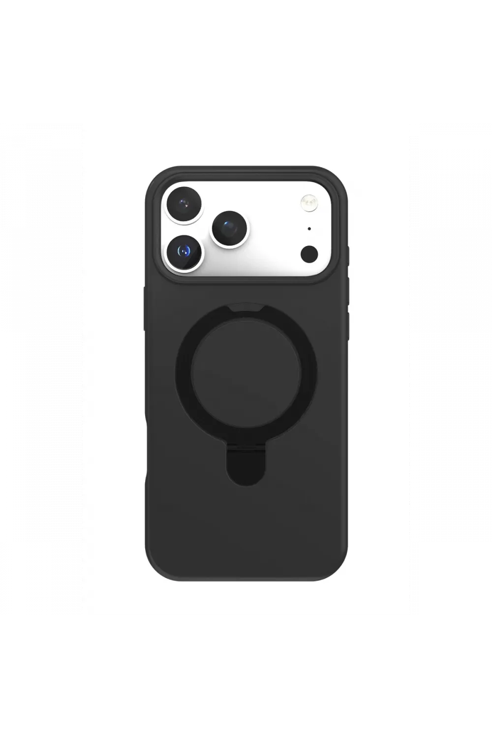 Apple iPhone 17 Pro Max Regal Magsafe Standlı Kapak - Siyah