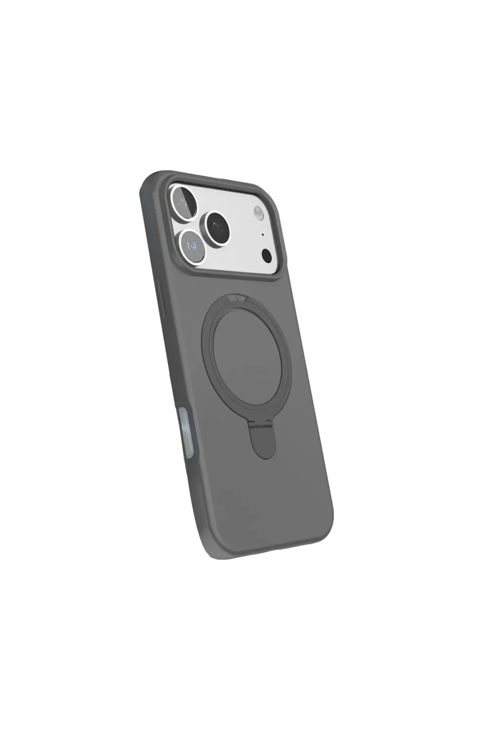 Apple İphone 17 Pro Max Regal Magsafe Standlı Kapak - Titan Gri