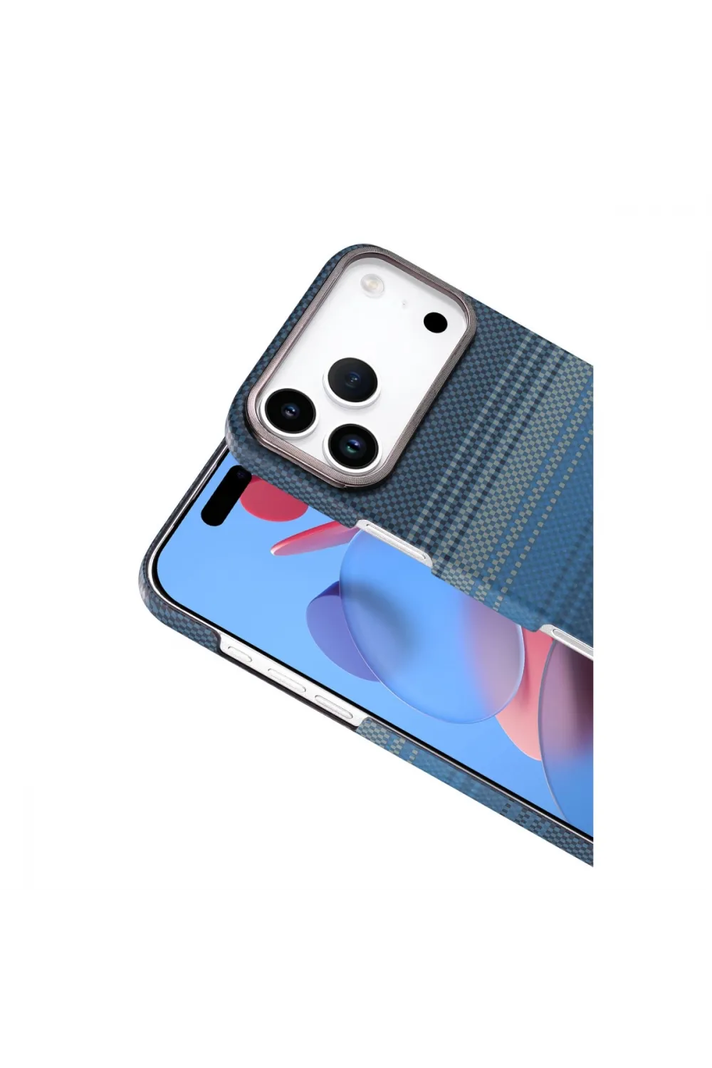 Apple İphone 17 Pro Max Vega Magsafe Kapak - Mavi