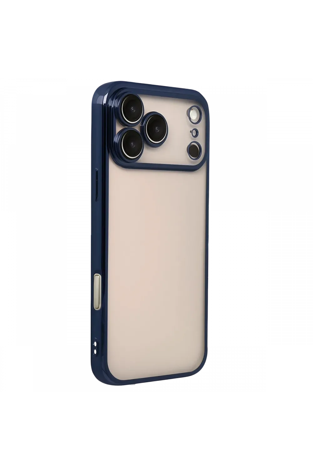 Apple iPhone 17 Pro Razer Lensli Silikon - Lacivert
