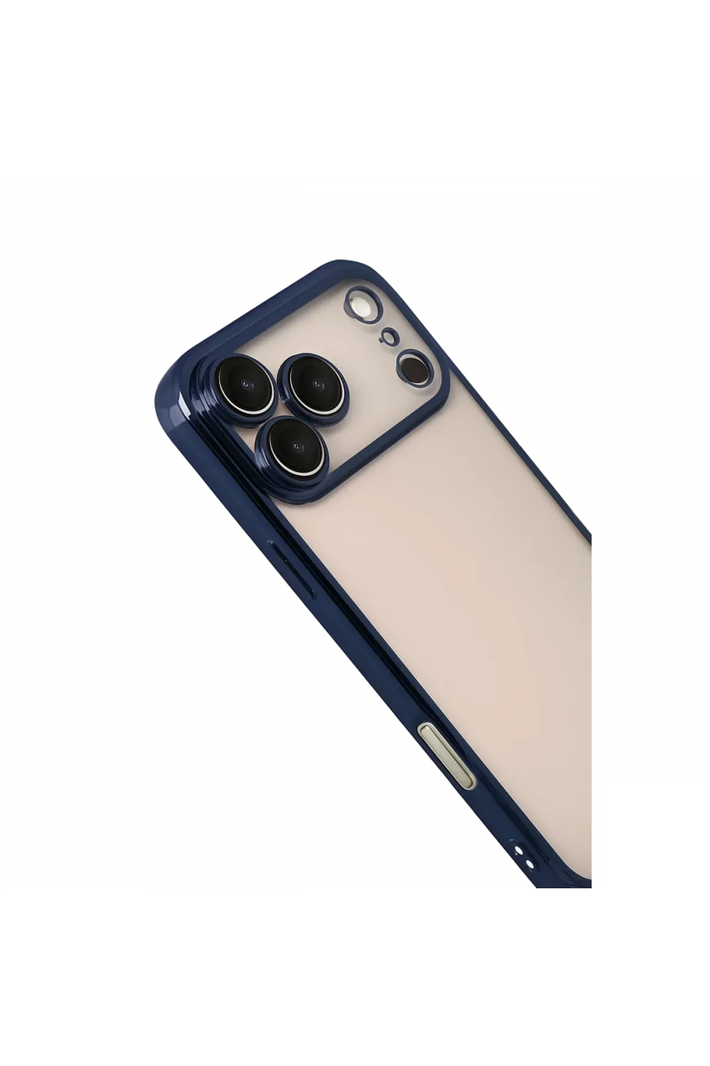 Apple iPhone 17 Pro Razer Lensli Silikon - Lacivert