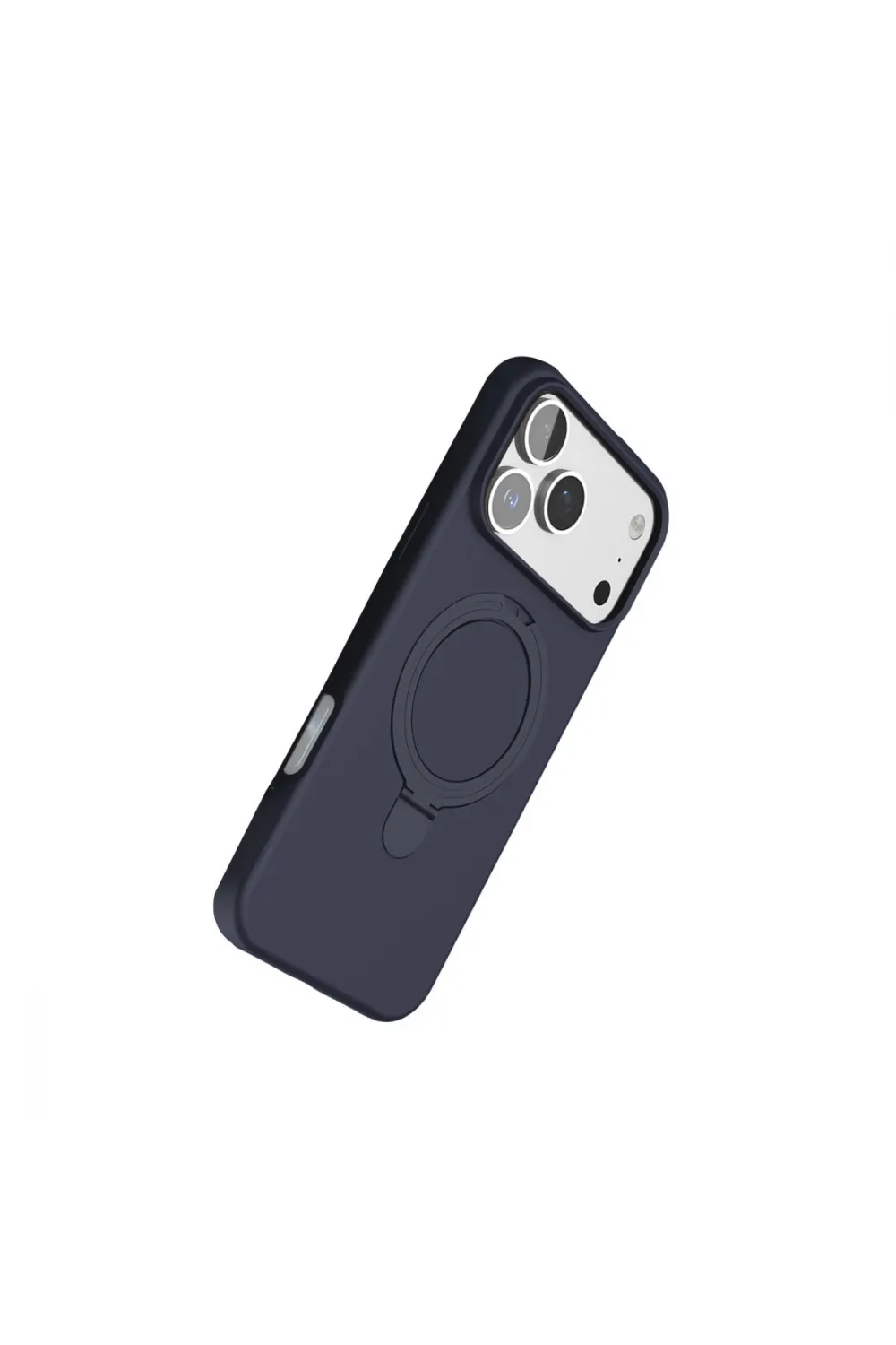 Apple İphone 17 Pro Regal Magsafe Standlı Kapak - Lacivert