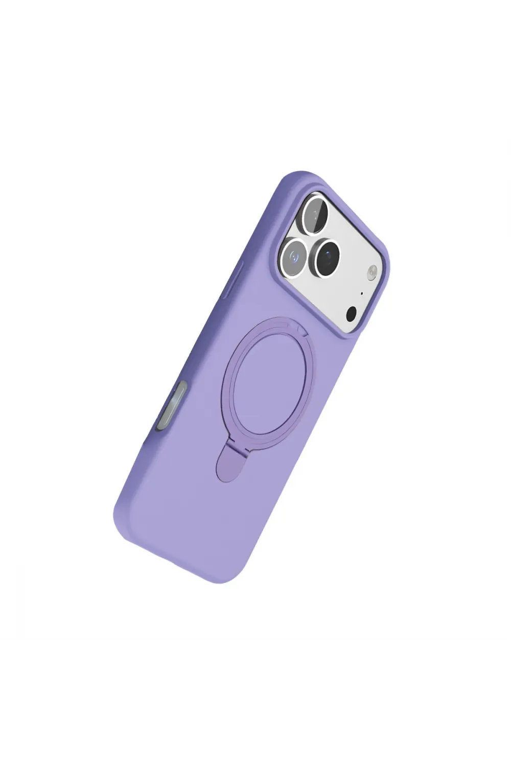Apple İphone 17 Pro Regal Magsafe Standlı Kapak - Lila
