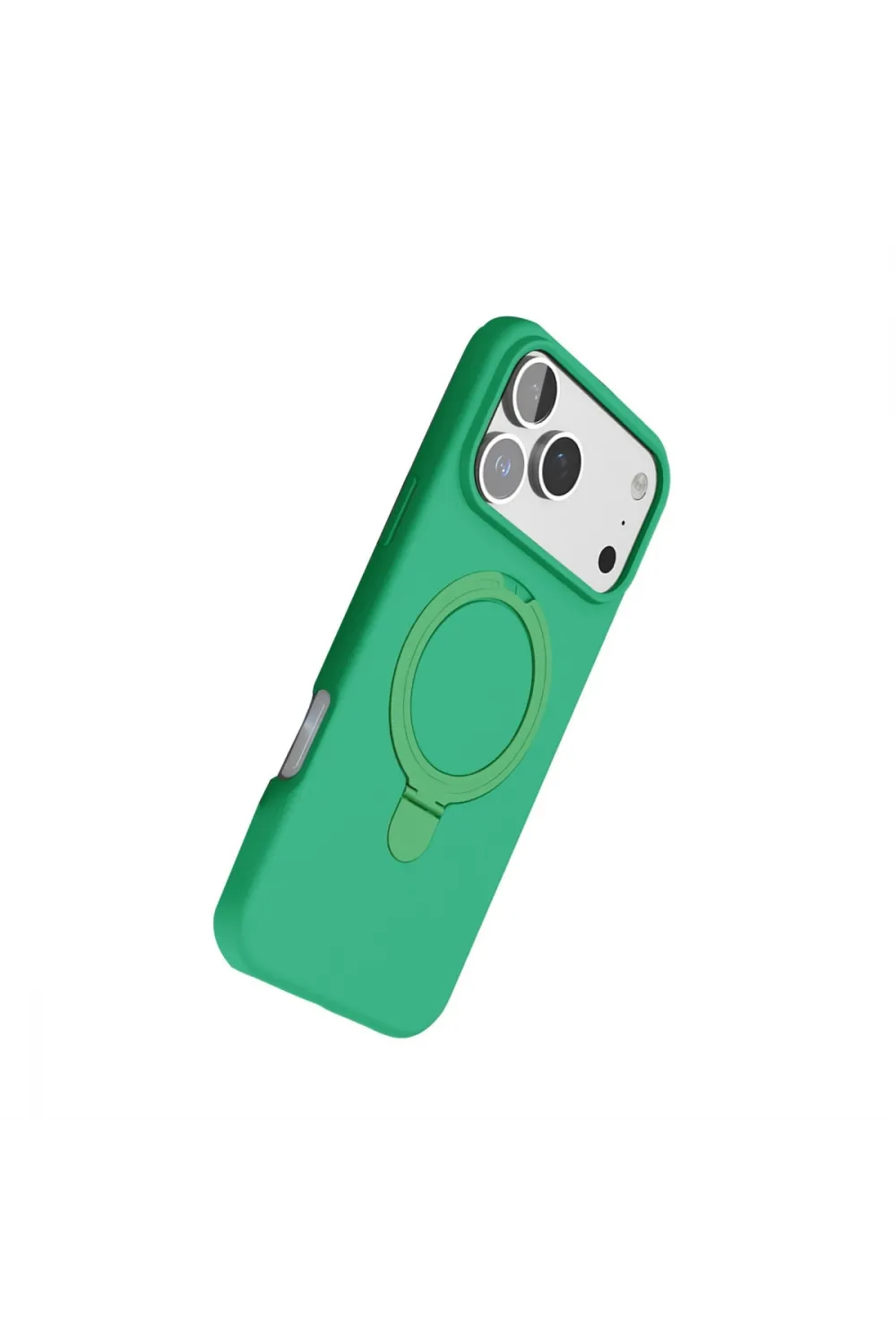 Apple İphone 17 Pro Regal Magsafe Standlı Kapak - Yeşil