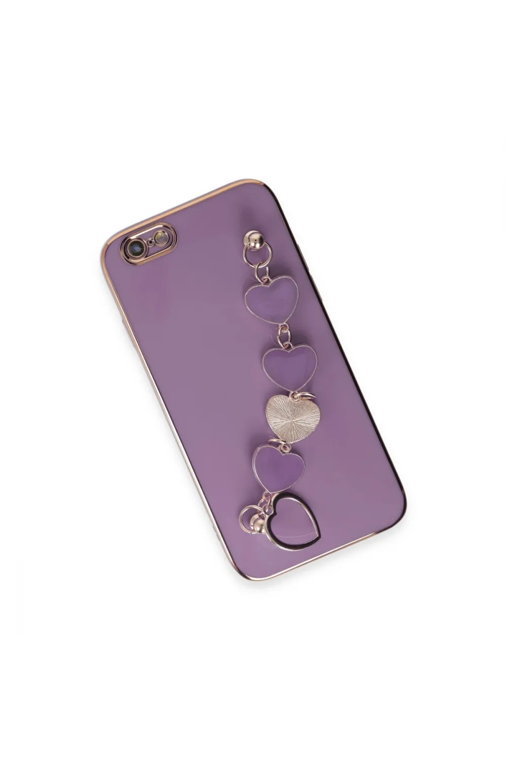 Apple İphone 6 Kılıf Esila Silikon - Mor