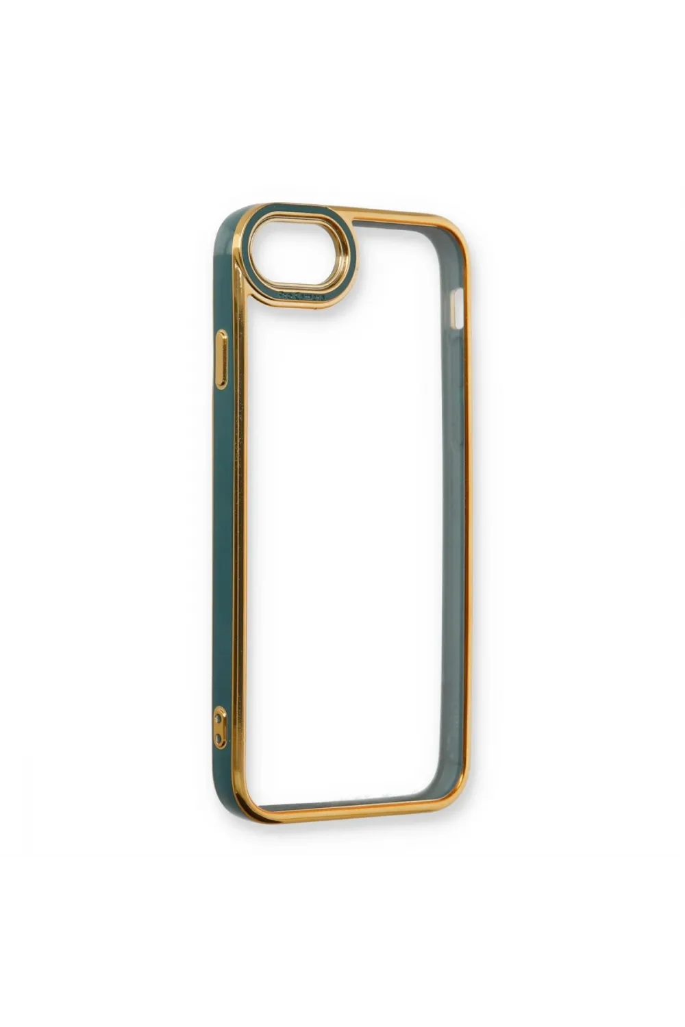 Apple İphone 6 Kılıf Liva Lens Silikon - Yeşil
